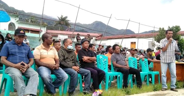 Foto waihira sr.marcelino CDTl abertura ba aktividade Veterano CUP