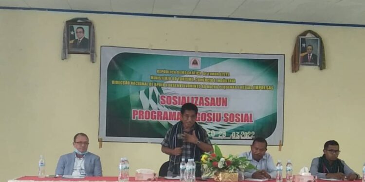 MTCI Sosialija Kreditu Ba Negosiante Iha Ainaro