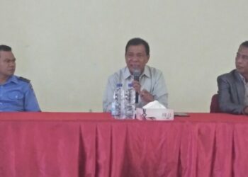 Vice Ministro MAE Vijita Ainaro Koalia Assunto Tolu Ba Administrador Postu No  Sefe  Suku Sira