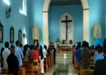 Estae Ainaro Selebra Misa Agradesementu Hamotuk Ho CNE No Autoridade Lokal