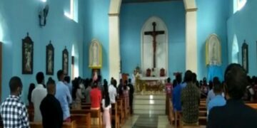 Estae Ainaro Selebra Misa Agradesementu Hamotuk Ho CNE No Autoridade Lokal