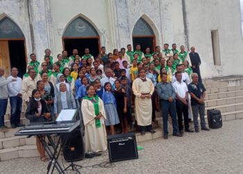 Koru Santa Cesilia Selebra Aniversariu Ho Missa Agradesimentu Iha Ainaro