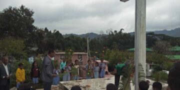 Ainaro Selebra loron Funsaun Publiko ho Misa Agradesemento