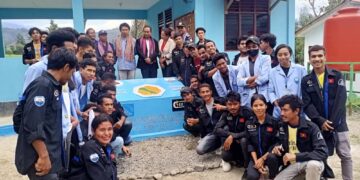 Estudante  UNTL  Enjenaria Elektronika Elektrik 47 Ensera Estajiu Inagura  Plaka.