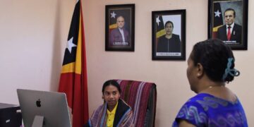 Daniela Idade 14 Asume Pozisaun SEII  Hodi  Kuñese Knár Governu Nian