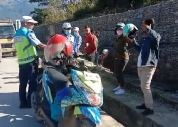 Deskomfia Hatama Motor Ilegal 300 PNTL Ainaro Halo Passa Revita