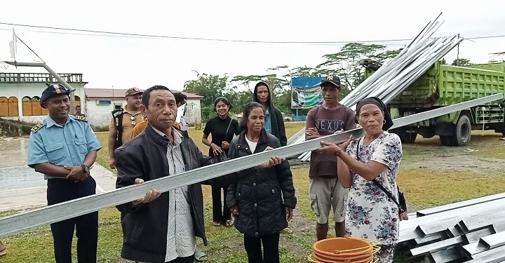 Governu Liu husi Protesaun Sivil Apoiu Material konstrusaun ba Vítima Uma kain 89 iha Ainaro