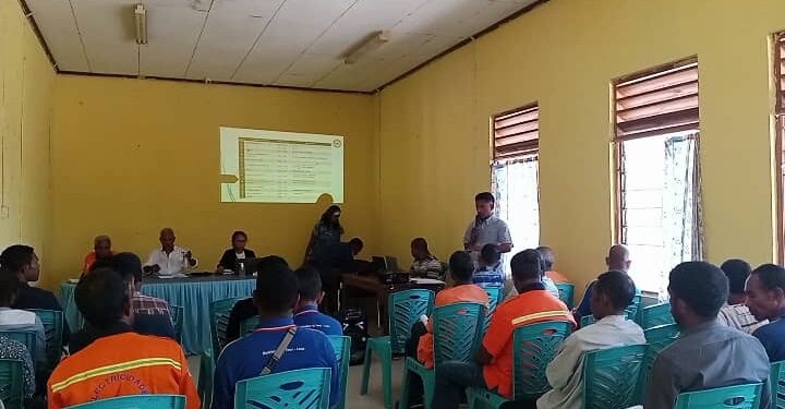 Funsionário Tékniku EDTL.EP Partisipa Formasaun Hasaé Koñesementu Direitu Humanos No Pólitika Empreza