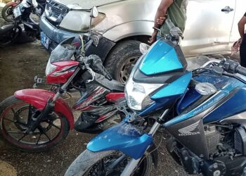 PNTL Ainaro Prende Motor 3 deskomfia motor 300 tama ilegal husi Fronteira Covalima Suai