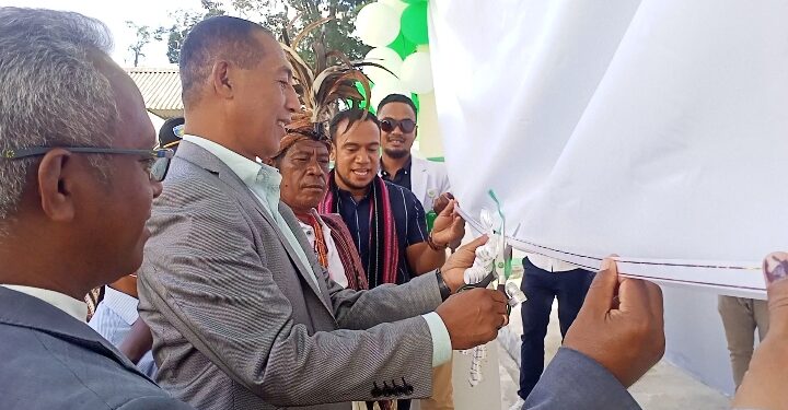 Autoridade Munisípiu Masimu Ainaro Inagura Laboratorium Centru Saúde Ainaro