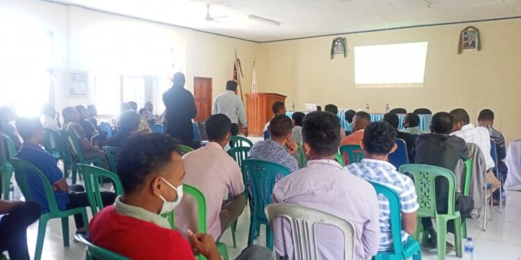 MAE Sosialisaza Lei 23/2021 Ba Funsionario Kargu Xefia Iha Munisipiu Ainaro