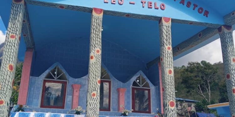 Sua Emenensia Inagura Gruta Jesus Do Bom Pastor Leotelo