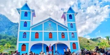 Sua Emenensia Dom Virgílio Cardeal  Husu Sarani Halulik Altar Kapela Leotelo