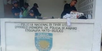 PNTL Ainaro Prende Atributu Arte Marsiais no Rituais inklui sasan Kroat iha Ramelau