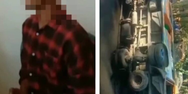 Suspeitu motorista Tanet entrega aan ba PNTL Ainaro