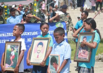 Komunidade Ainaro selebra loron 12 novembru ho misa agredesementu no tau aifunan iha rate