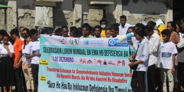 AHMDTL selebra loron Mundial ema ho defisiensia ba dala 30