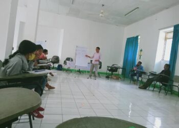 MAHARU—Plan fasilita formasaun risku Dezastre ba joven sira iha Maubisse