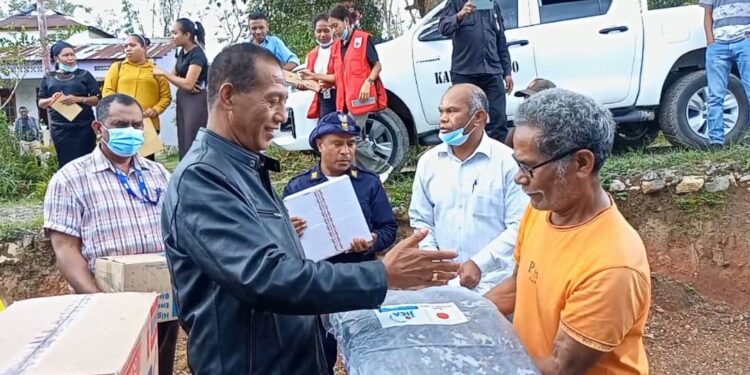 Vìtima afetadu anin sobu uma 124 hetan ona apoiu emerjensia husi Governu lokal