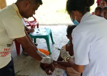 CS Ainaro hala’o kampaña masal no promove Aihan nutrisaun