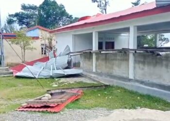 Anin sobu Sede Suku Soro ne’ebé iha faze konstrusaun