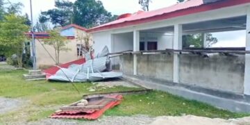 Anin sobu Sede Suku Soro ne’ebé iha faze konstrusaun