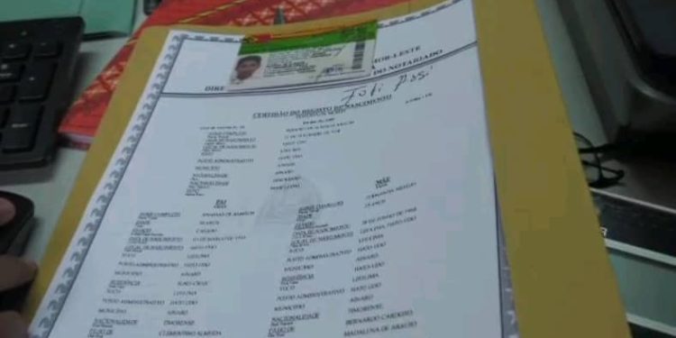 DKRN Ainaro Atribui BI Surat tahan ba Sidadaun Hamutuk 6.502