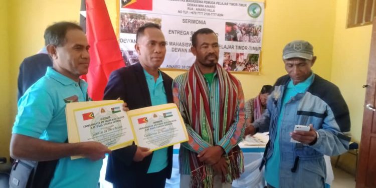 Kay Rala Xanana Gusmão Valoriza DSMTT ho Sertifikado Ordem Da Luta