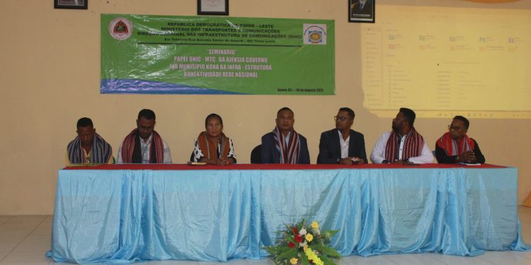 DNIC Sosializa Papél ICT ba Ajénsia Governu Nivél Munisípio Iha Ainaro
