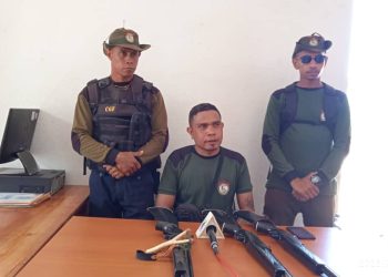 GFP Prende Kilat Senapan Rua Husi Komunidade Hatu-Udo Ainaro