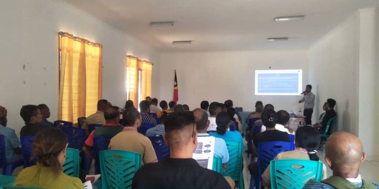 MPIE-Pre-sosializasaun Polítika Planu Ordenamentu Teritorial Iha Ainaro