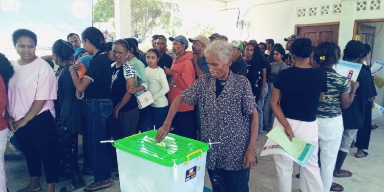 Xefe suku nain 5 hetan votus Absoluta, 16 avansa ba segundo volta