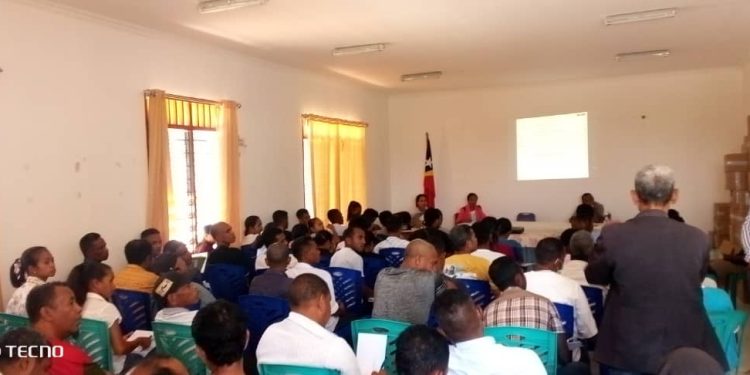 STAE  Fasilita Formasaun ba Lideransa komunitária Sira Iha Ainaro