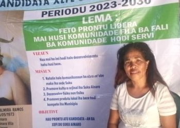 Palmira Hakarak Kandidata ba Sefe Suku Hodi Servi  Povu no Defende Kultura Original Ainaro