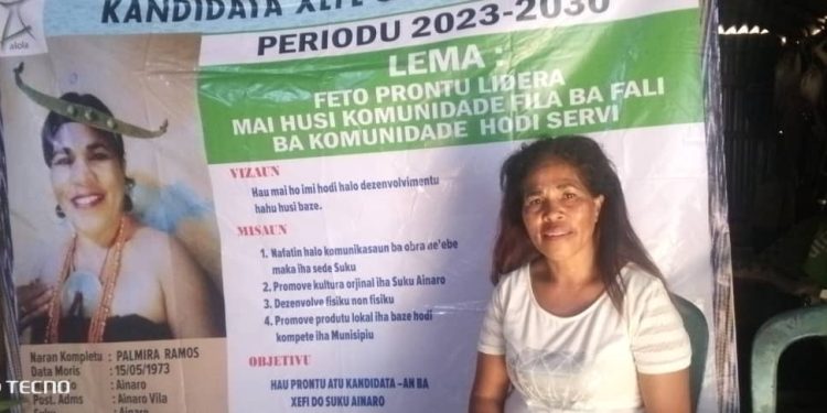 Palmira Hakarak Kandidata ba Sefe Suku Hodi Servi  Povu no Defende Kultura Original Ainaro