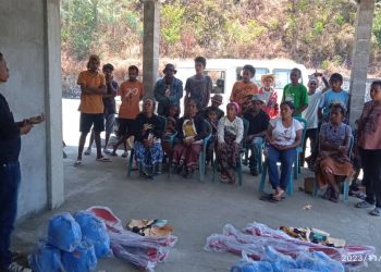 CVTL Ainaro Distribui Material ba Grupu Agrikultòr 2 iha Maubisse