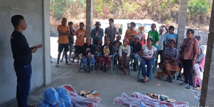 CVTL Ainaro Distribui Material ba Grupu Agrikultòr 2 iha Maubisse