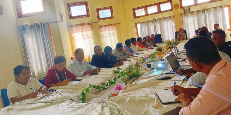 PAA Gina Corte-Real prejidi reuniaun ho diretores servisu munisipais iha loron primeiru hahu servisu