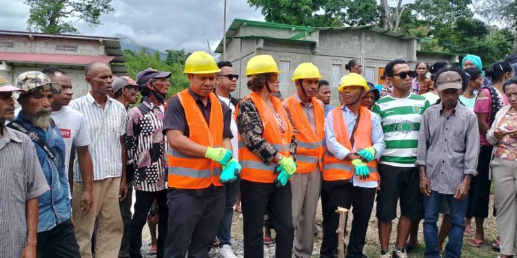 PAM tau fatuk dauluk lansa estrda metru atus lima,iha suku Soro.