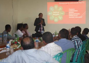 Immanuel Aprezenta Konseitu Progarama Turismu  Ba PAM