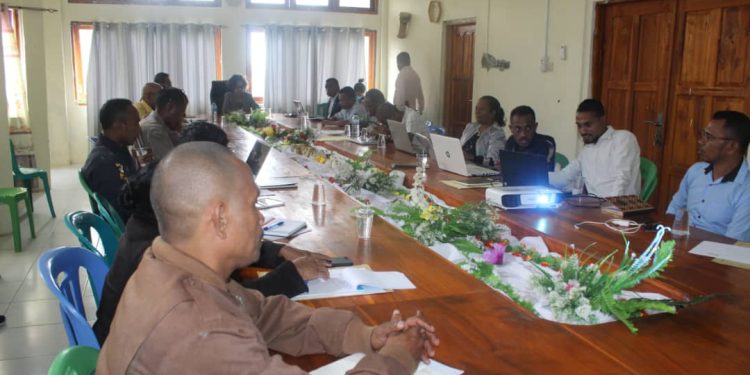 PAM ho Diretóres Munisipál Ainaro Hahu Deskuti Plano Asaun 2025