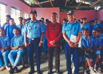 PNTL  Identifika Estudante Eskola SGFLA  Sai Alvu Konflito Iha Ainaro