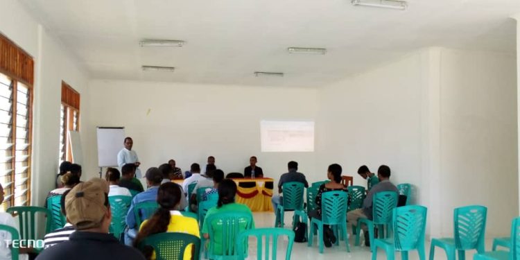 Administrador ho Diresaun Servisu Hato-Udo hahu Deskuti Preokupasaun komunidade