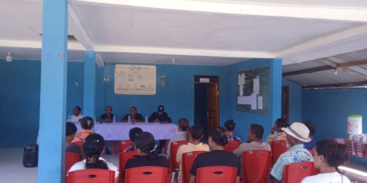 DRJM Sensibilija Decreito Lei JM no LMP ba Komunidade Iha Cassa