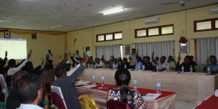  Autoridade Munisípiu Ainaro aprova PO 2025 U$ Miliaun 14.102.883.21