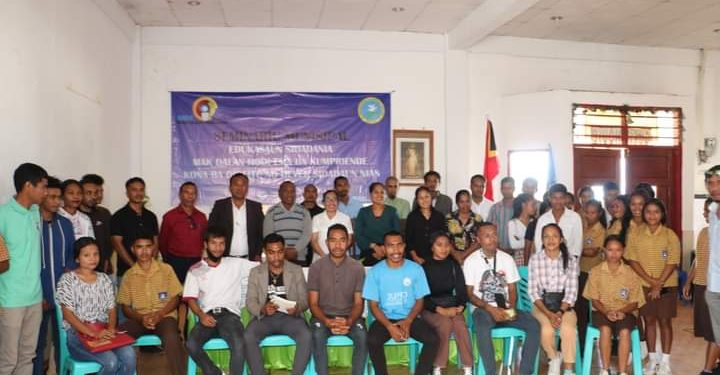 CJMA-CNJTL  Realiza Seminariu ho Tema Edukasaun Sidadania mak dalan hodi ema kompriende Diretu no Dever