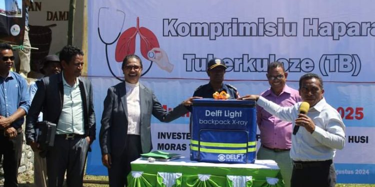 MS Apoiu Equipamentu Diagósa ida ba Sentru Saúde Munisípiu Ainaro