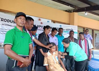 SSMA Lansa Kampaña Vasina HPV Ba Labarik Iha Ainaro