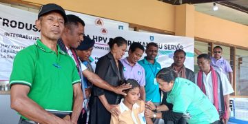 SSMA Lansa Kampaña Vasina HPV Ba Labarik Iha Ainaro