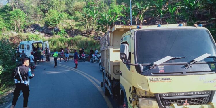 Asidente Roda Viariu iha Ainaro Rezulta Joven ida Grave